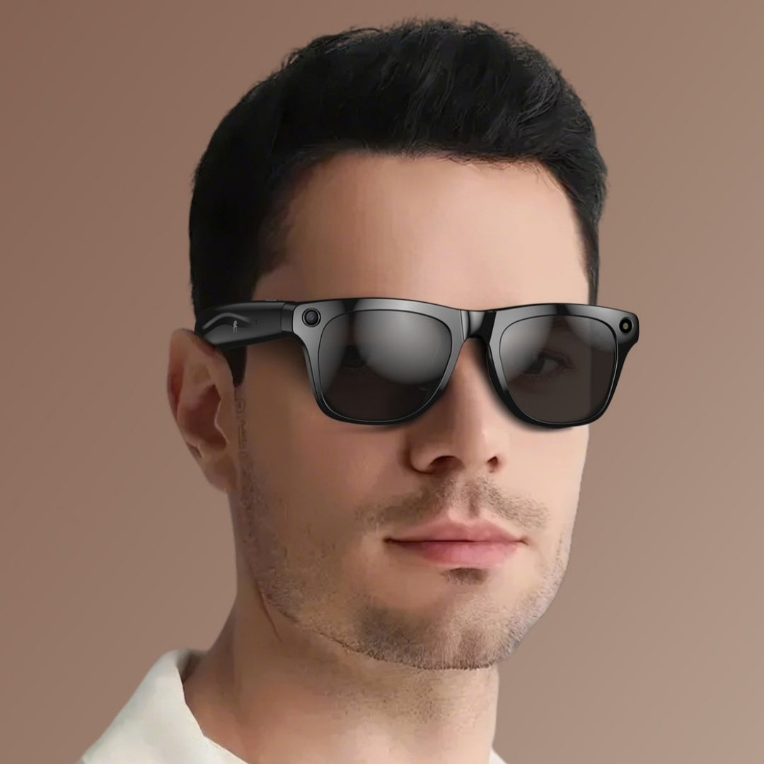 POVTrysIt Approved: VisionLens™ AI Smart Glasses – HD Camera, Bluetooth, Real-Time Translation & Recognition